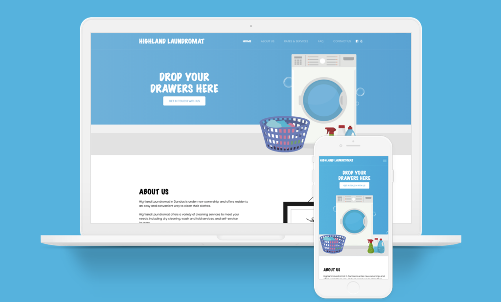 Highland Laundromat afresh creative